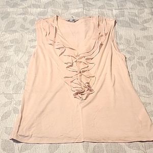 Womens Pink Tank Blouse